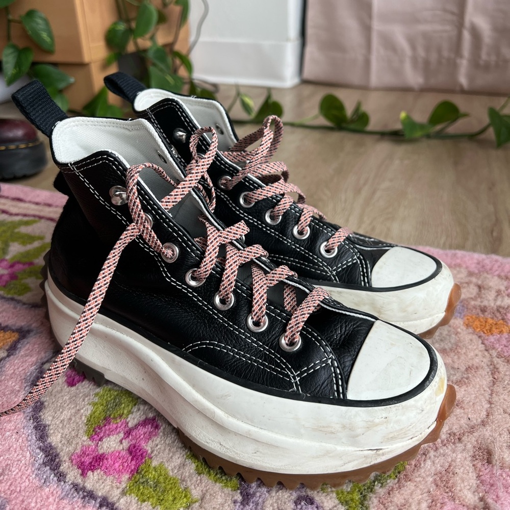 Converse Run Star Hike Platform Leather